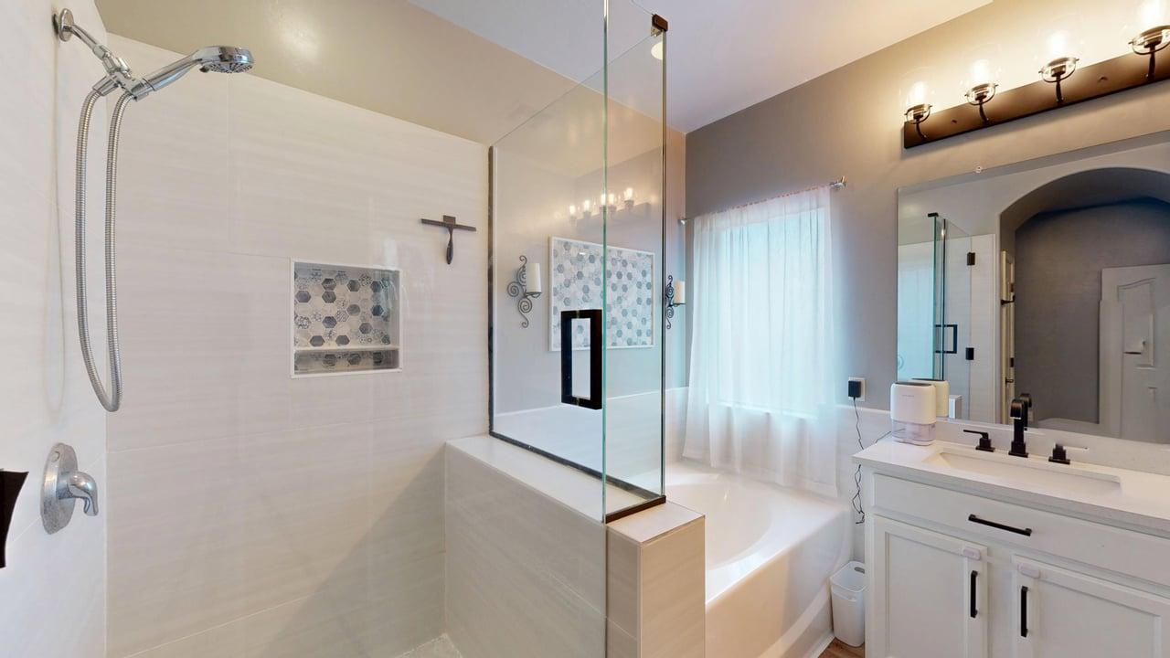 Updated bathroom